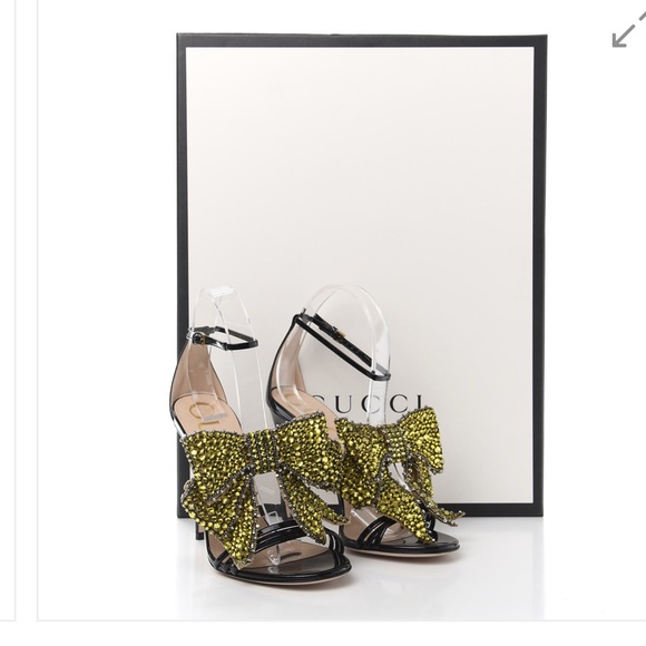 Gucci amazing sandals with bows, size 6 - Picture 7 of 11